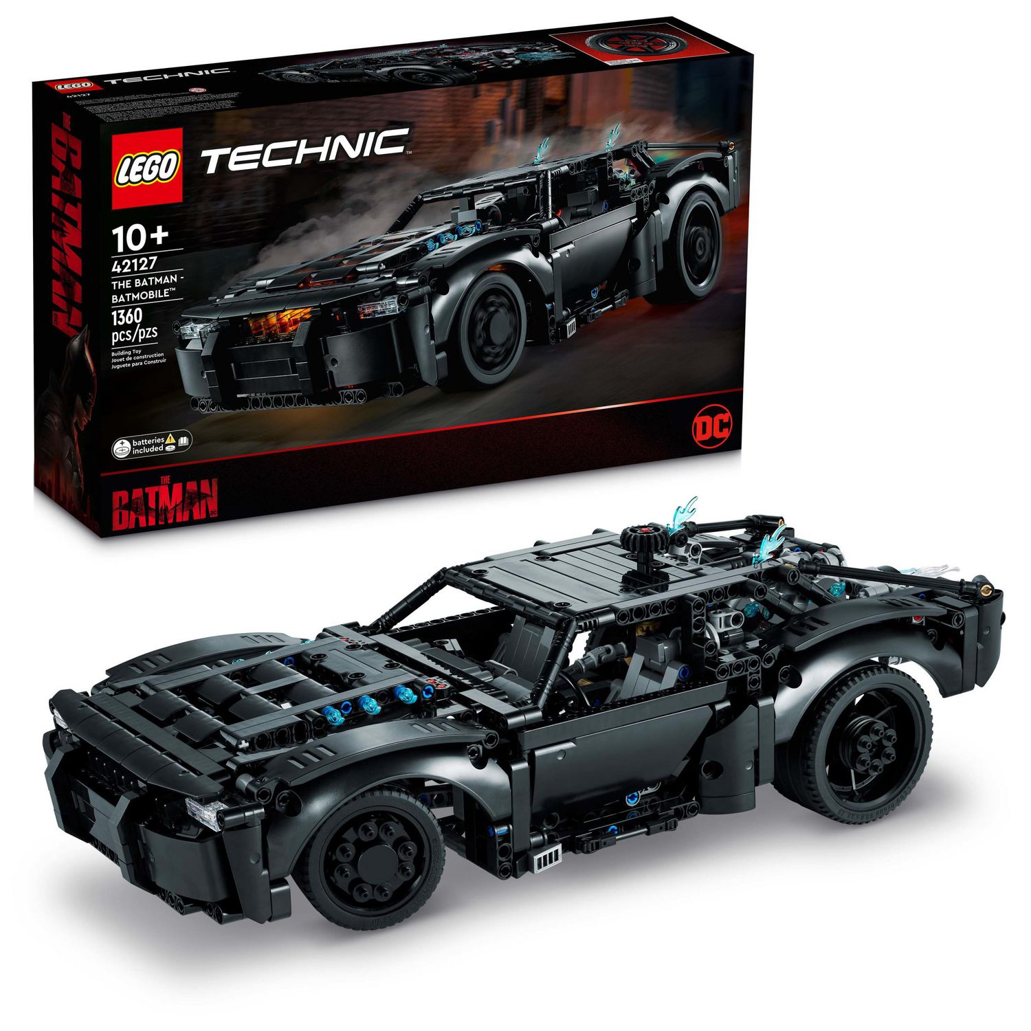 LEGO Technic THE BATMAN – BATMOBILE 42127 Model Building Kit