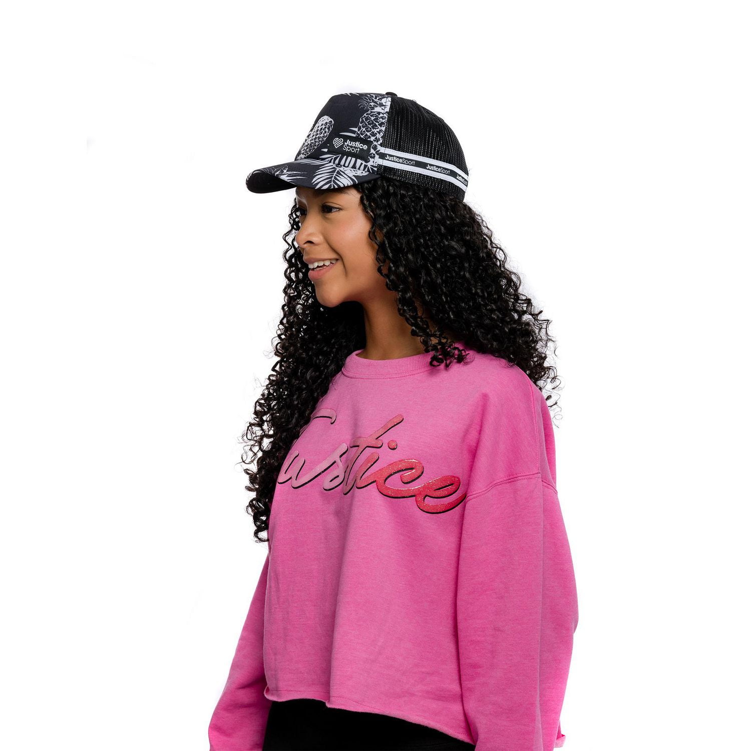 Girls Justice Pineapples Adjustable Cap