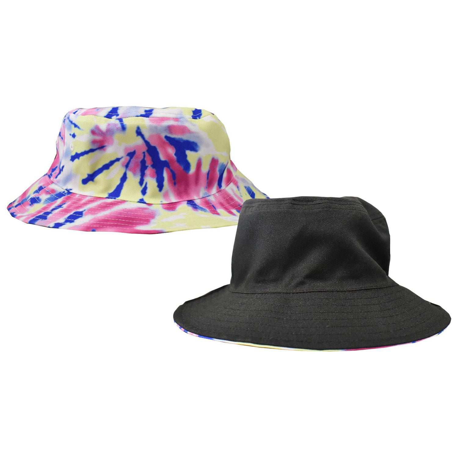 Girls Justice Dark and Colour Bucket Hat