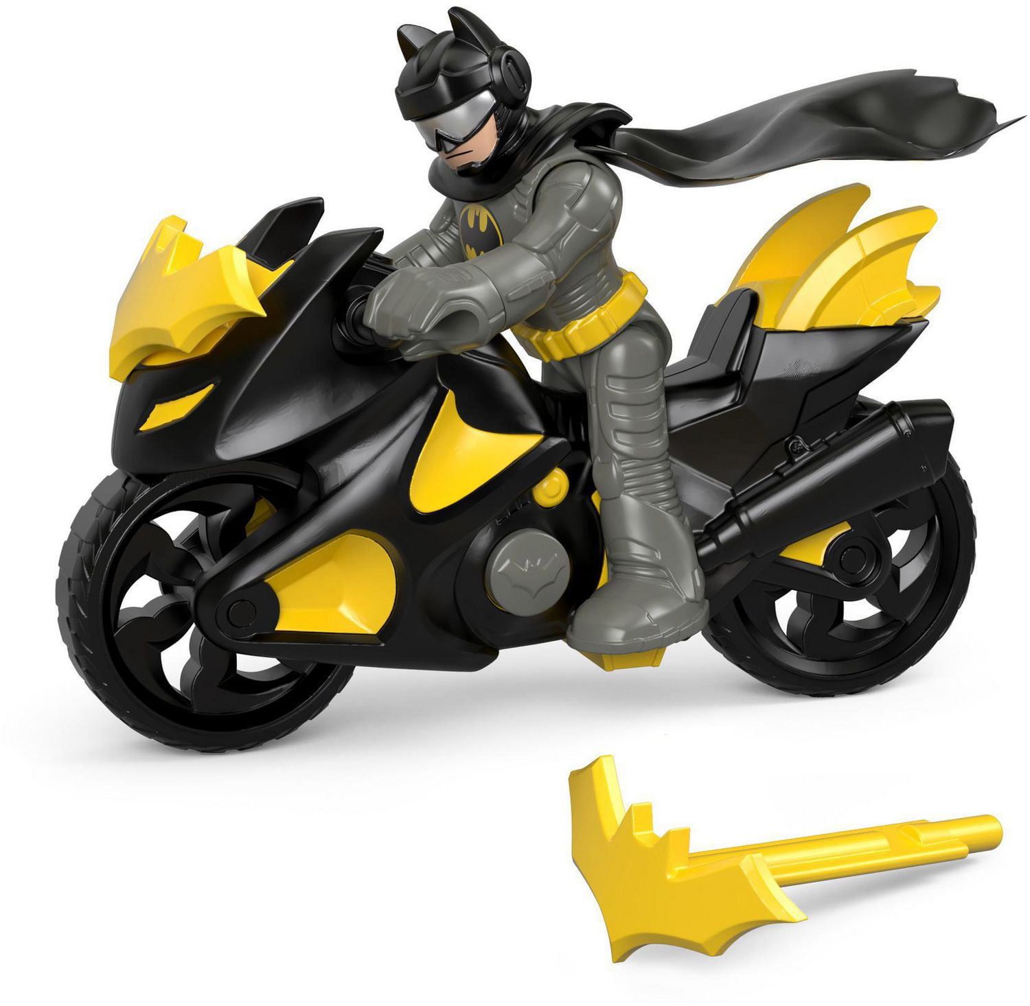 Fisher Price Imaginext DC Super Friends Streets of Gotham City Batman and batcycle motorcycle Walmart