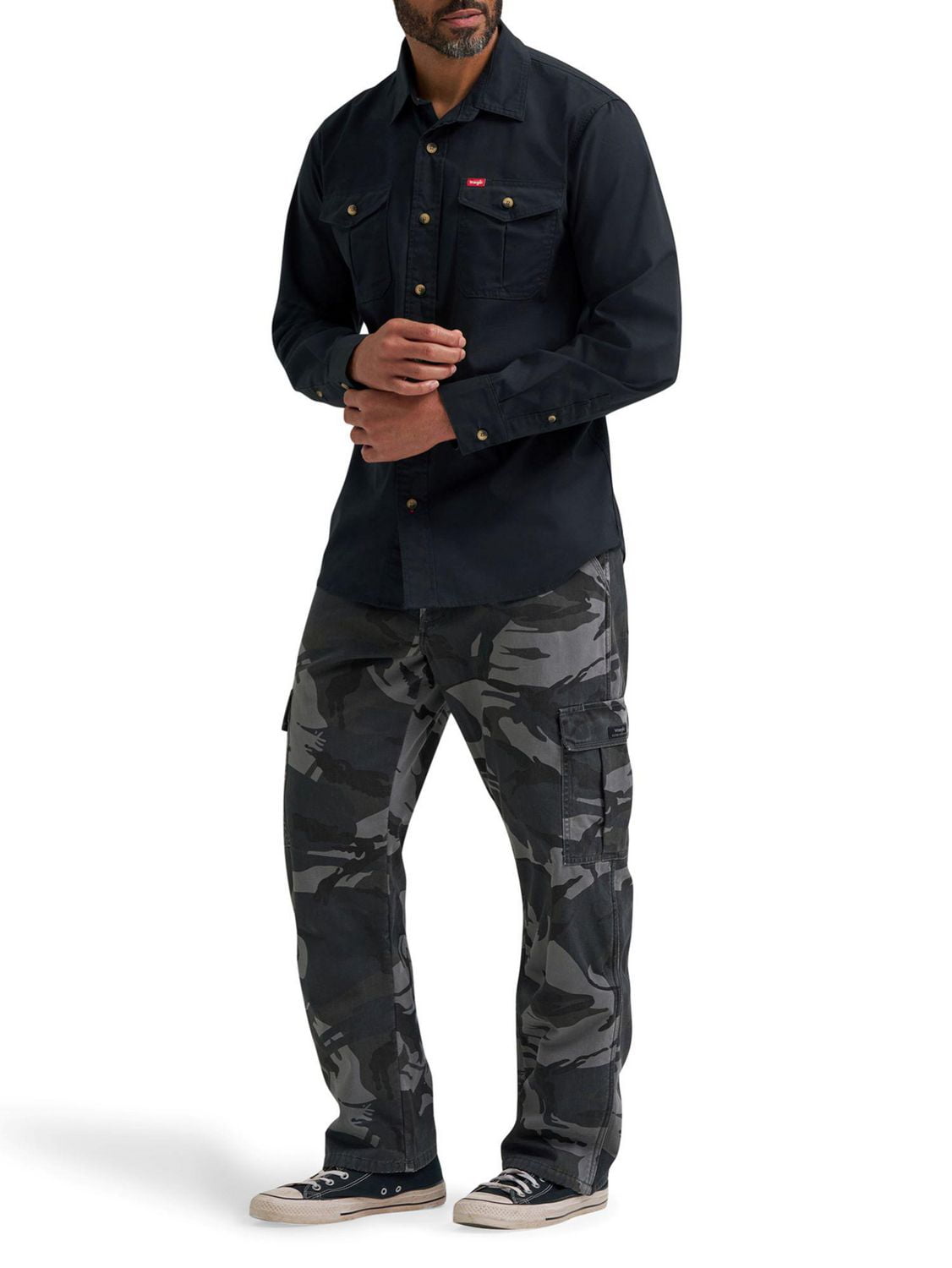 Wrangler Shirt Fondation Solide