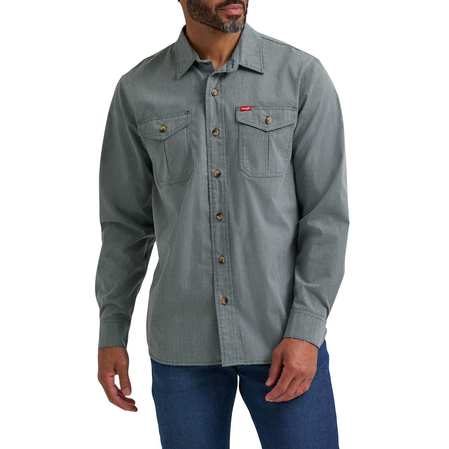 Wrangler Men's Solid Foundation Shirt