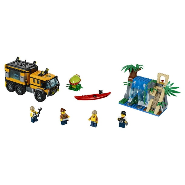 Ens. de construction Jungle Mobile Lab LEGO City (60160) 