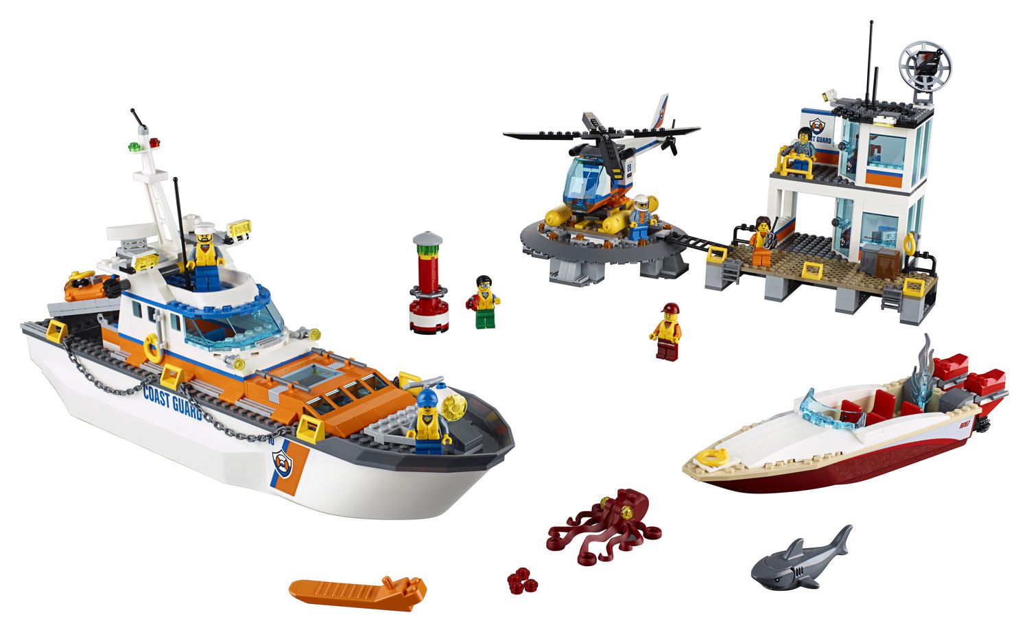 LEGO City Coast Guard - Coast Guard Head Quarters (60167) - Walmart.ca