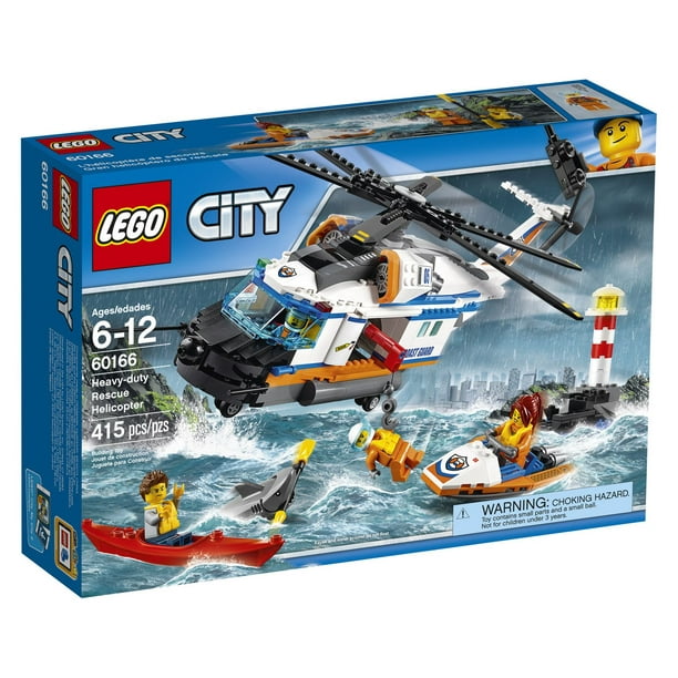 LEGO City Coast Guard - L'hélicoptère de secours (60166)