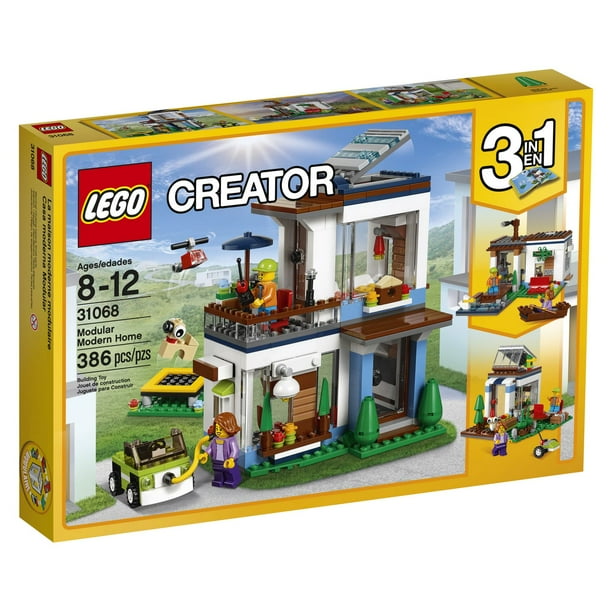 LEGO Creator 3 in 1 Exotic Parrot Transforms to Frog or Fish 31136 Colorful  Animal Figures Building Toy, Christmas Gift Idea for Creative Kids Ages 7  and Up, Includes 253 Pieces, Ages 7+ 