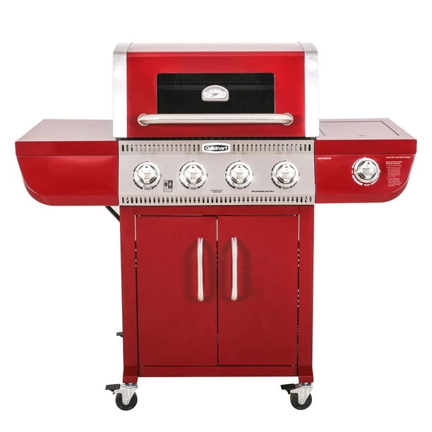 Cuisinart Red Four Burner Gas Grill Walmart.ca