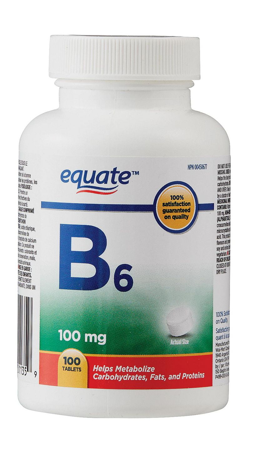 Equate Vitamin B6 Walmart Canada