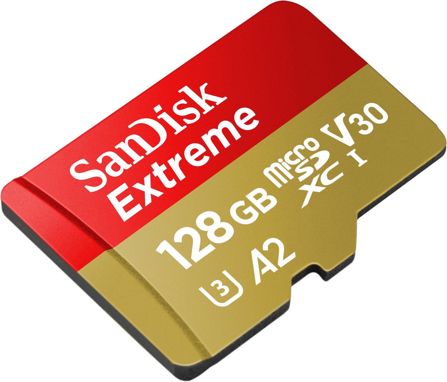 SanDisk Extreme® microSDXC™ UHS-I card, 128GB, with A2 performance