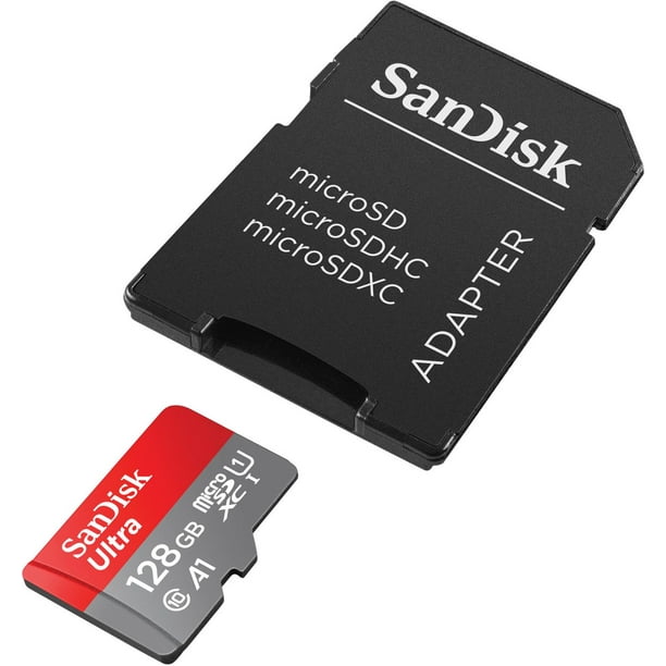 Carte mémoire MicroSD - 128 GB - pour Buzz LO, View ME et View MO – Marmitek