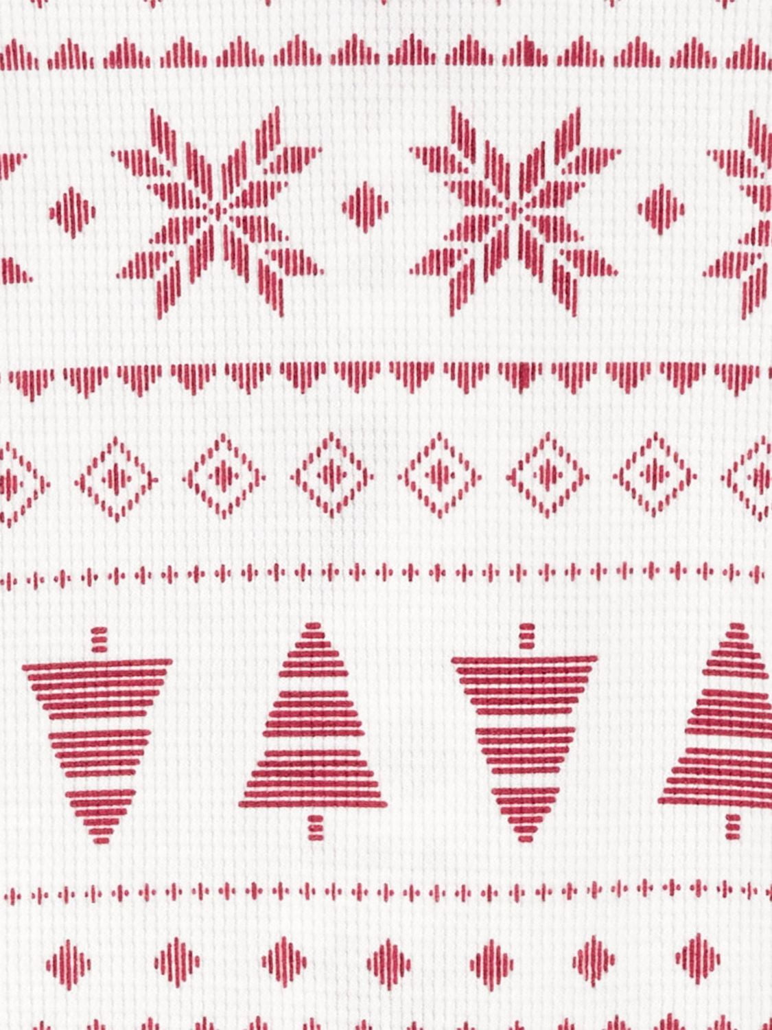 Carter's Child of Mine Baby Neutral Holiday Fair Isle Sleep n' Play Set Tailles Preemie-6/9M