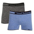 thumbnail image 1 of Yves Martin Men's Solid Seamless Heather Trunks, 1 of 3