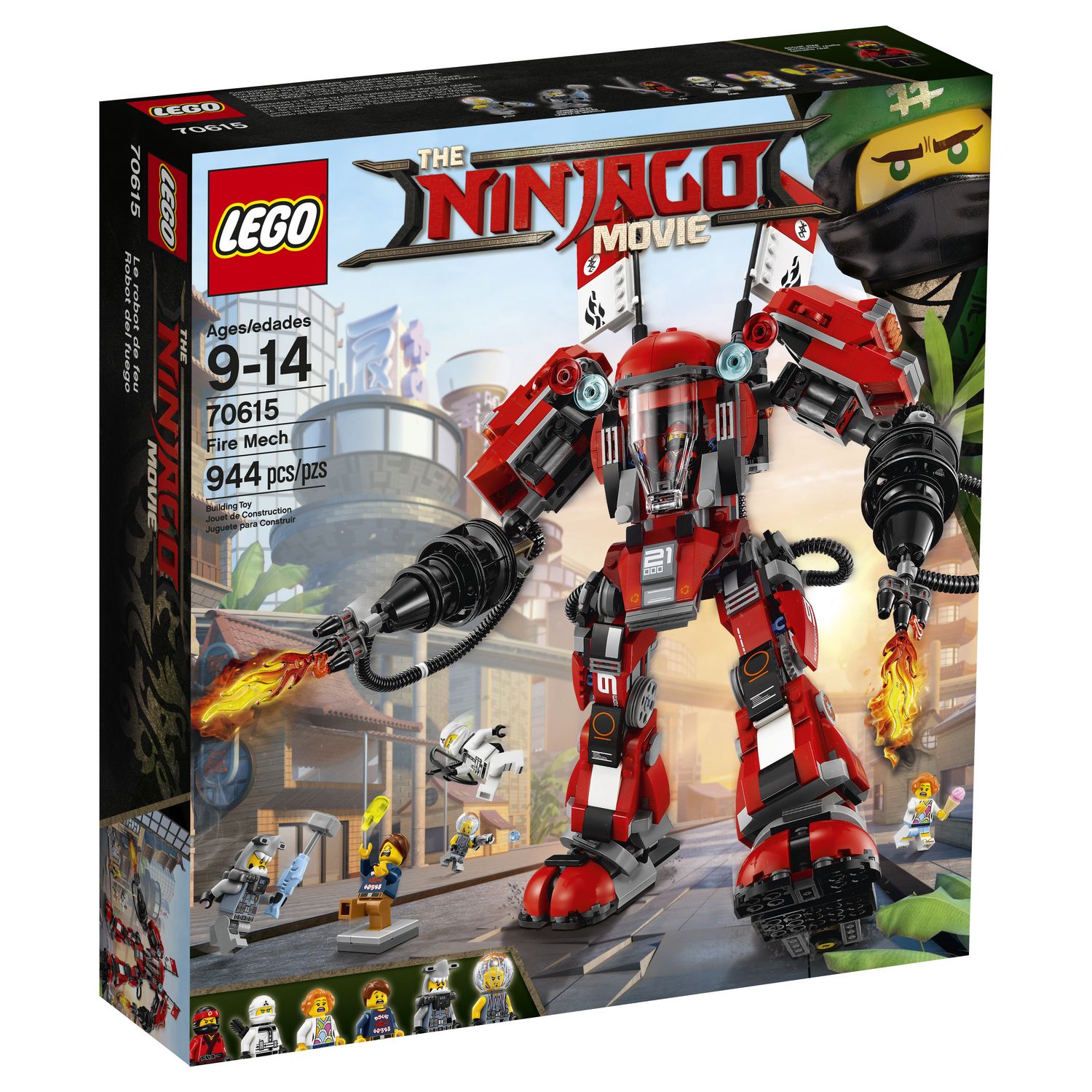 boîte de lego ninjago