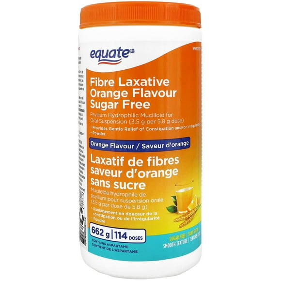 Equate Fibre Laxative Orange Flavour Sugar Free
