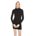 thumbnail image 1 of No Boundaries Women's Mock Neckline Dress, 1 of 6
