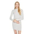 thumbnail image 1 of No Boundaries Women's Mock Neckline Dress, 1 of 6