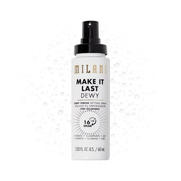 Milani Spray fixateur Make It Dewey - Hydrater + Illuminer + Fixer Réglage du spray