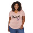 thumbnail image 1 of George Plus Women's Burnout Tee with Screen Print, 1 of 6