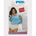thumbnail image 2 of Hanes Pure Comfort Briefs, Assorted, Pack of 3, 2 of 2