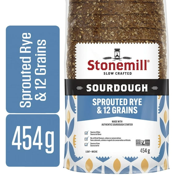 Pain de seigle germé aux 12 grains Honest Wellness Stonemill®