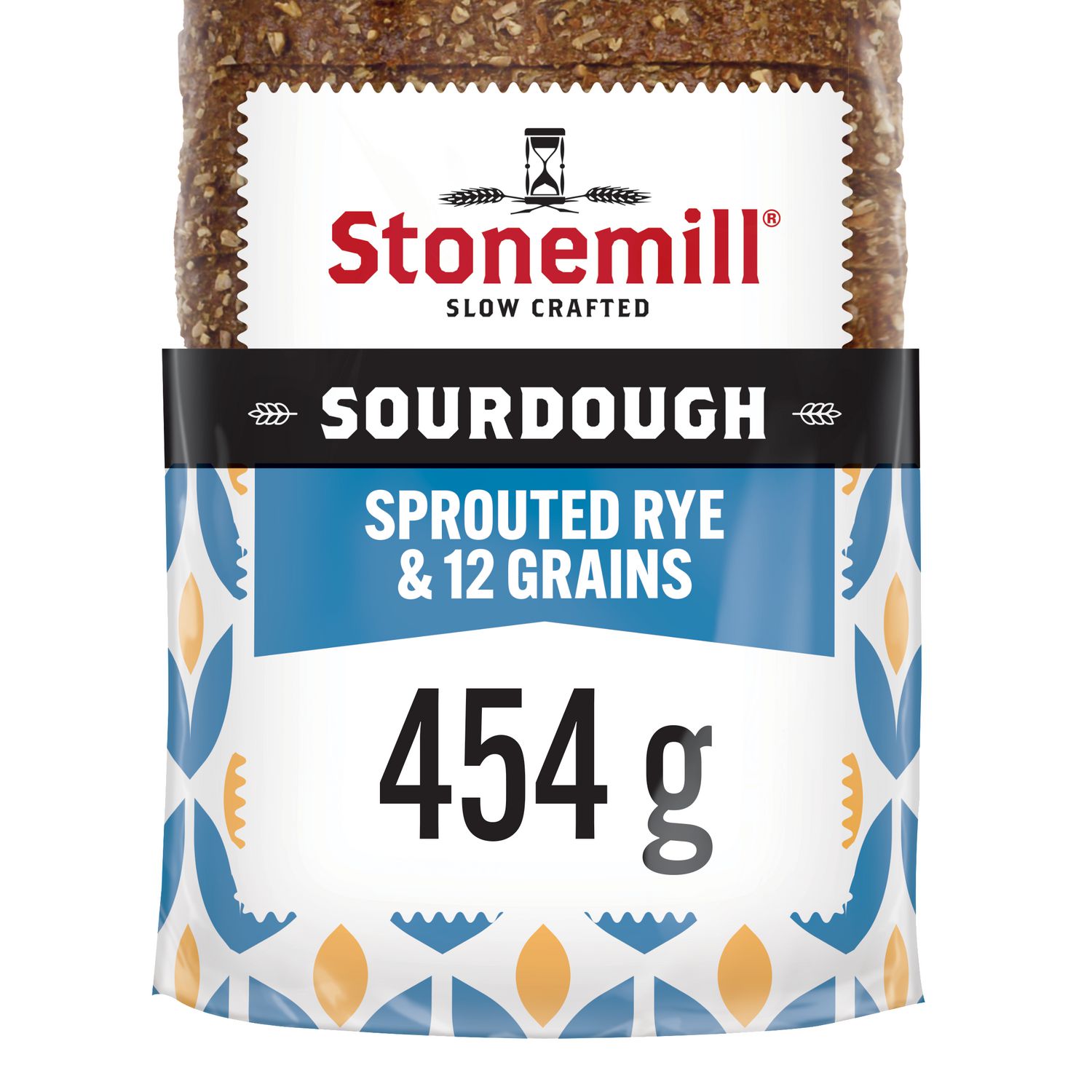Stonemill® Honest Wellness Sprouted Rye & 12 Grains Sliced Bread, 454 g