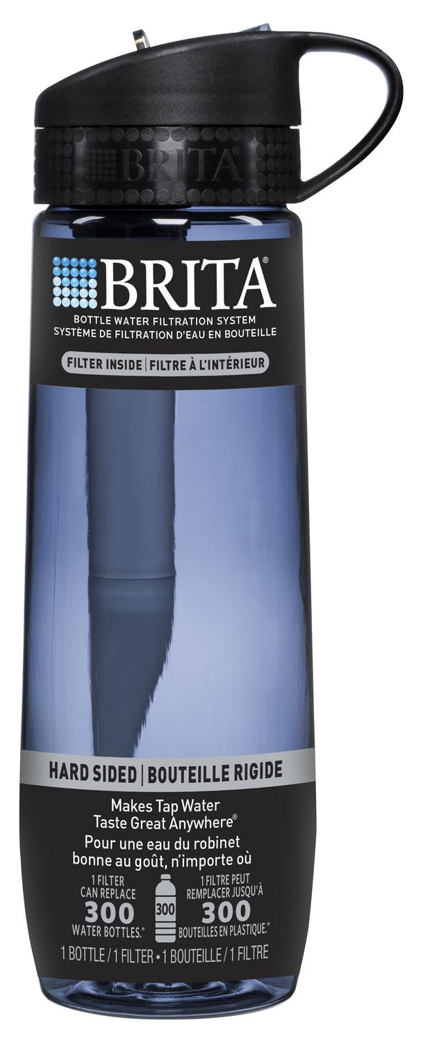 Brita Hard Sided Water Filter Bottle, Grey, 700ml Walmart Canada