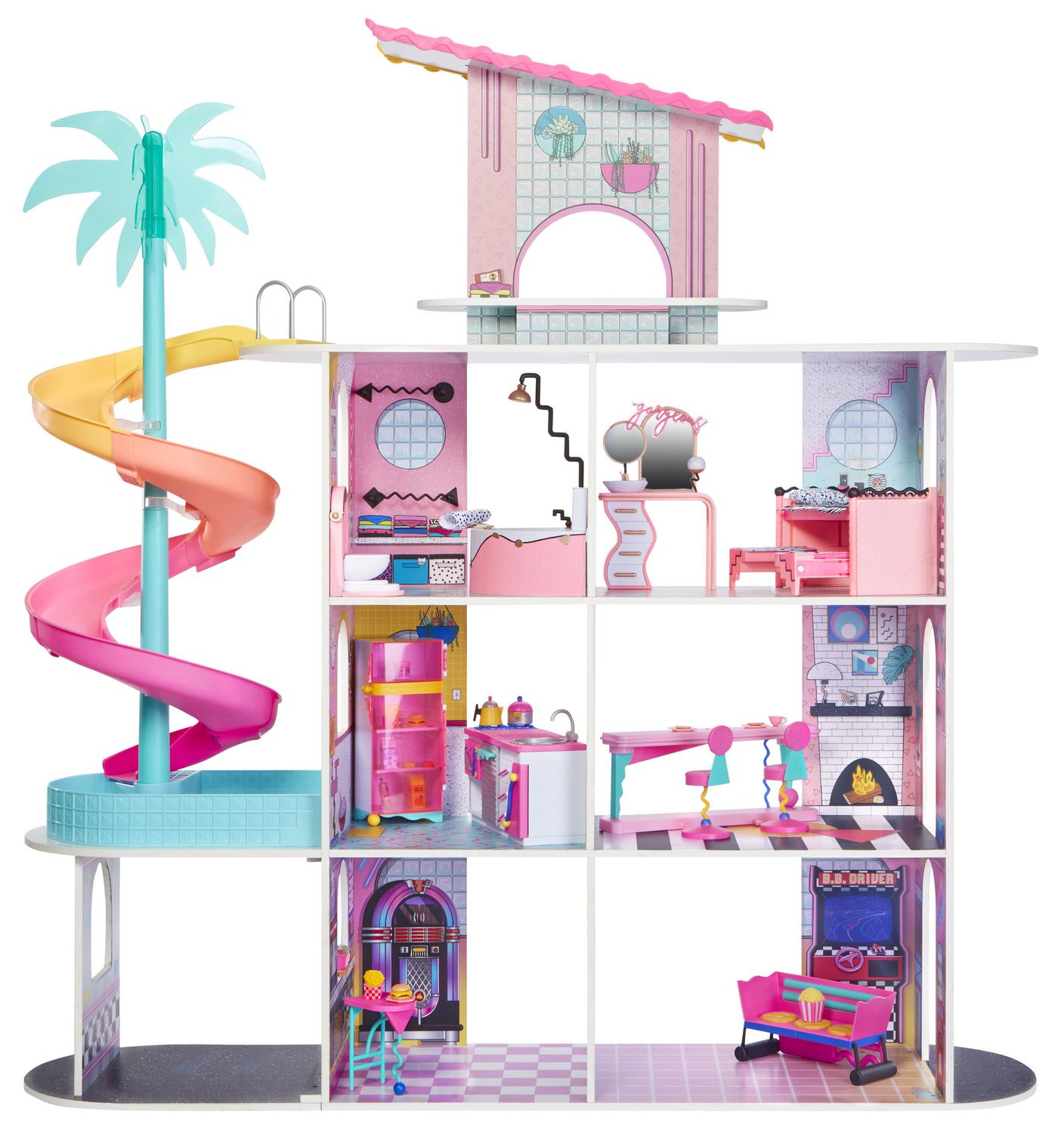 Lol surprise doll house walmart online