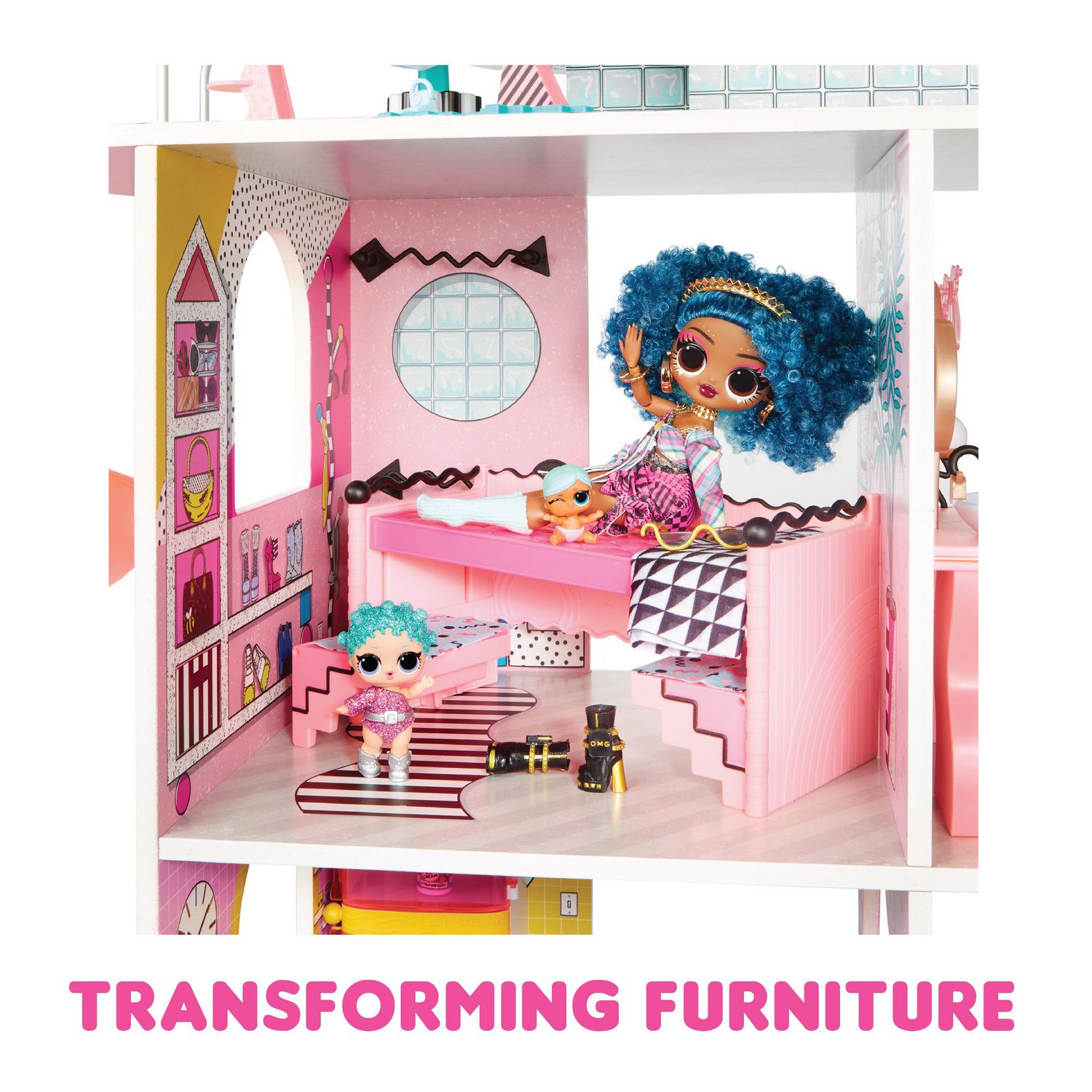 Does the lol doll house best sale need batteries