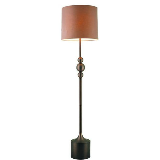 Lampe de table bronze brossé lustré avec 3 boules de la collection Canterburry