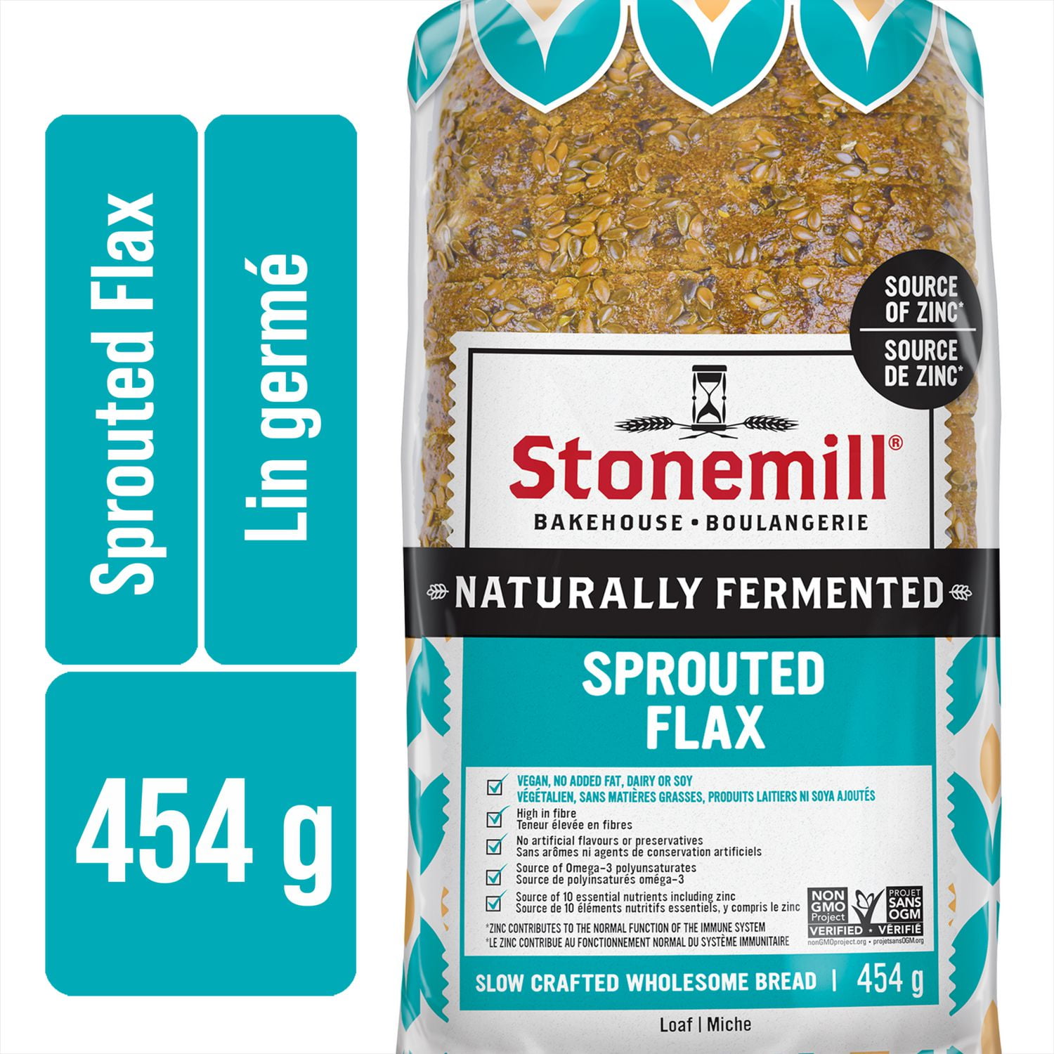 Stonemill® Honest Wellness Sprouted Flax Bread Walmart Canada