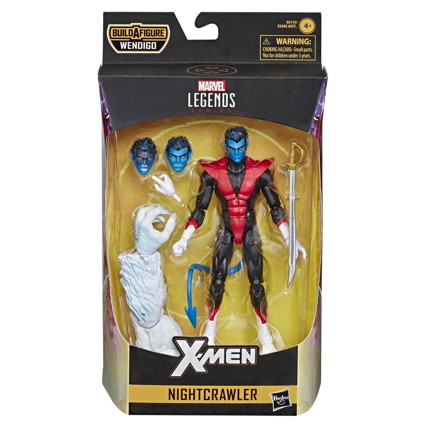 Marvel legends 2025 nightcrawler 2019