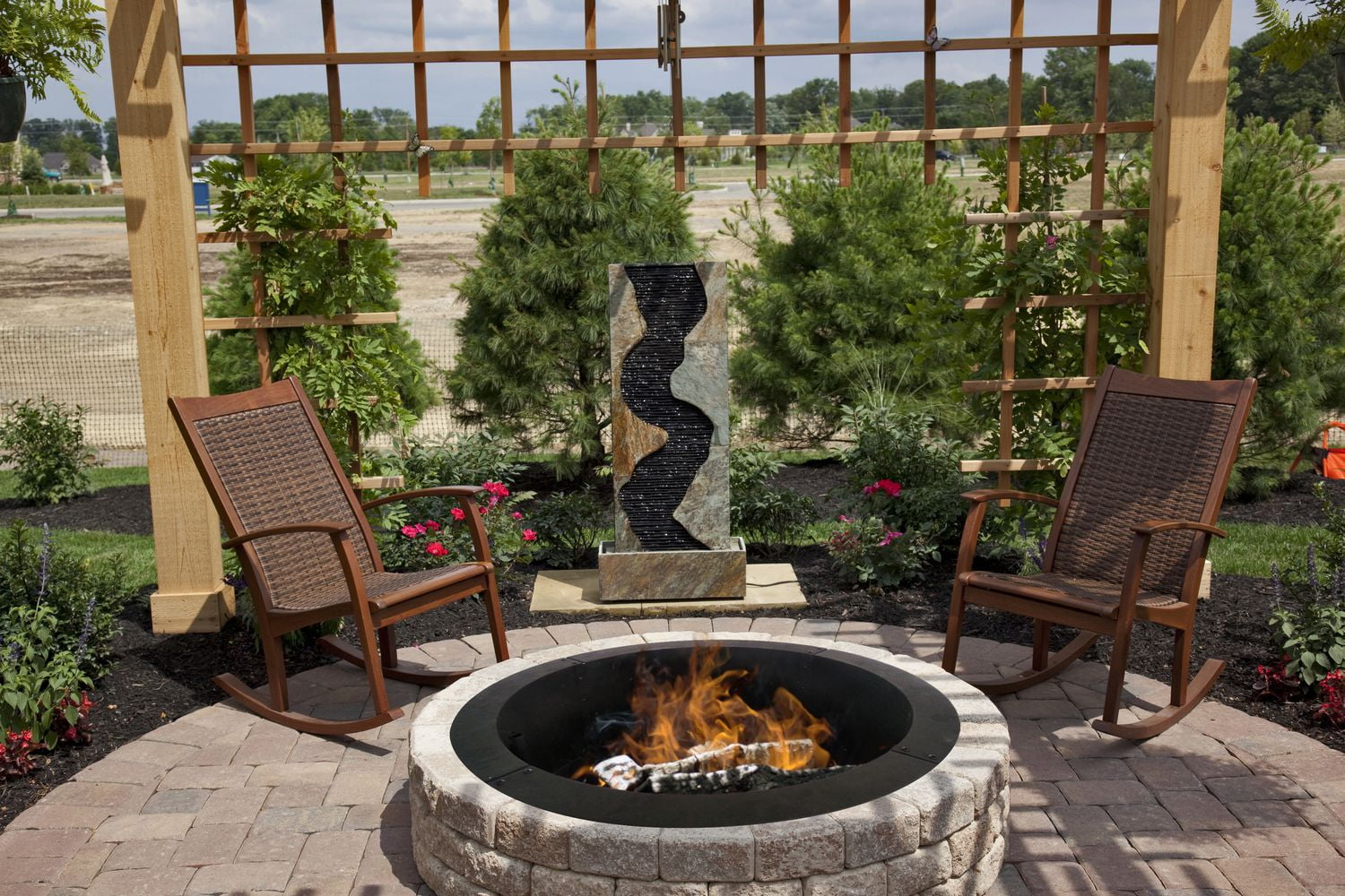 Pleasant Hearth Ofw419fr Solid Steel Fire Ring Walmart Canada