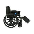 thumbnail image 4 of Medline 18" Medline K1 Basic Nylon Wheelchair with Swing-Back Desk-Length Arms and Elevating Leg Rests, 4 of 4
