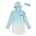 thumbnail image 1 of No Boundaries Women's Nightshirt 2-Piece Set, 1 of 1