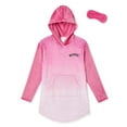 thumbnail image 1 of No Boundaries Women's Nightshirt 2-Piece Set, 1 of 1