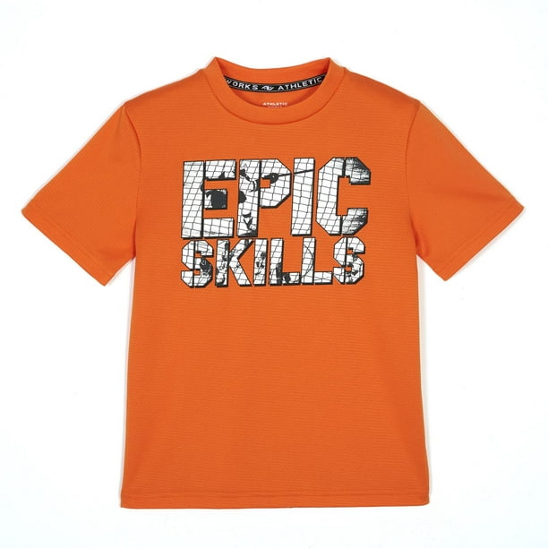 T-shirt à graphisme Athletic Works pour garçons
