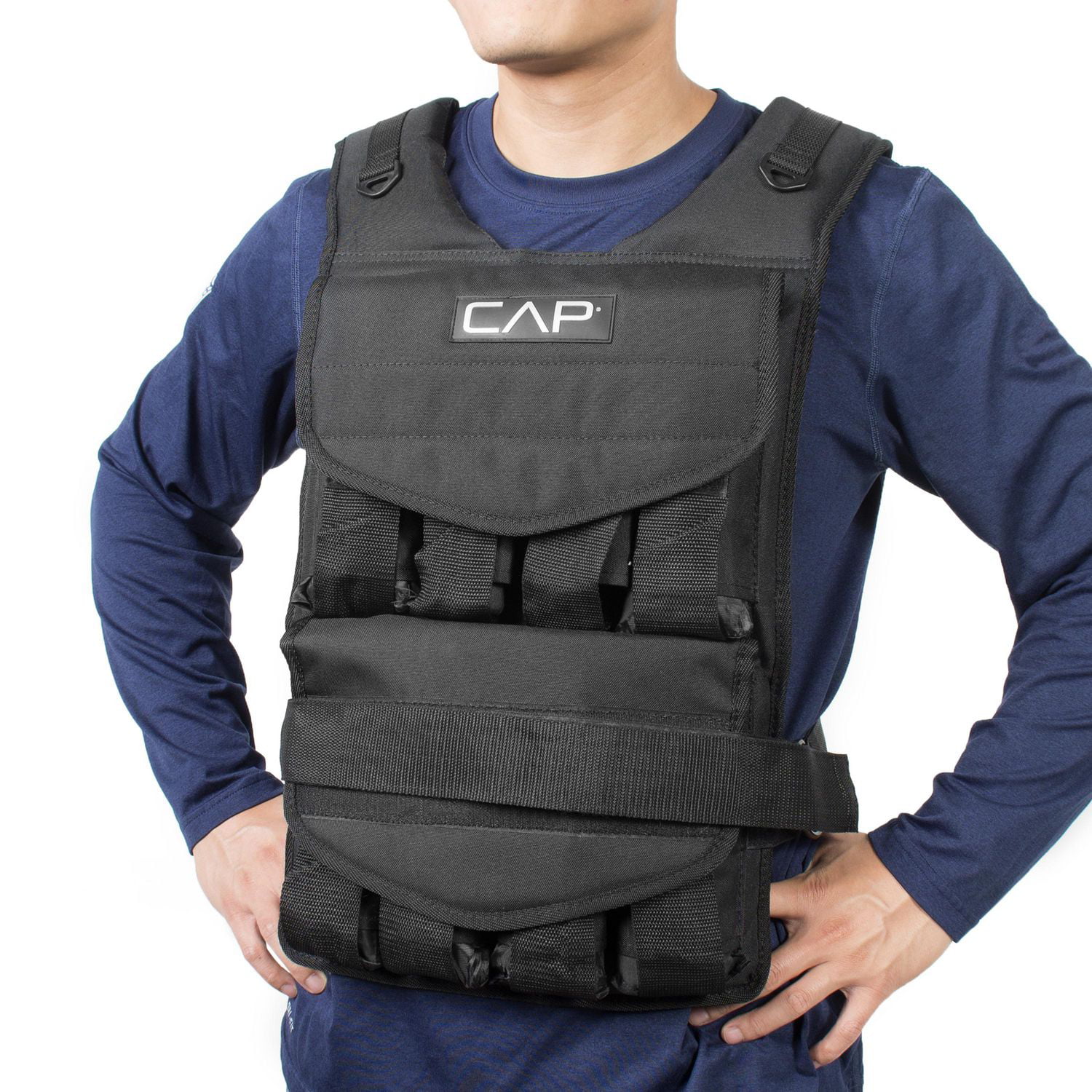 CAP Barbell Adjustable Weighted Vest, 20-Pound