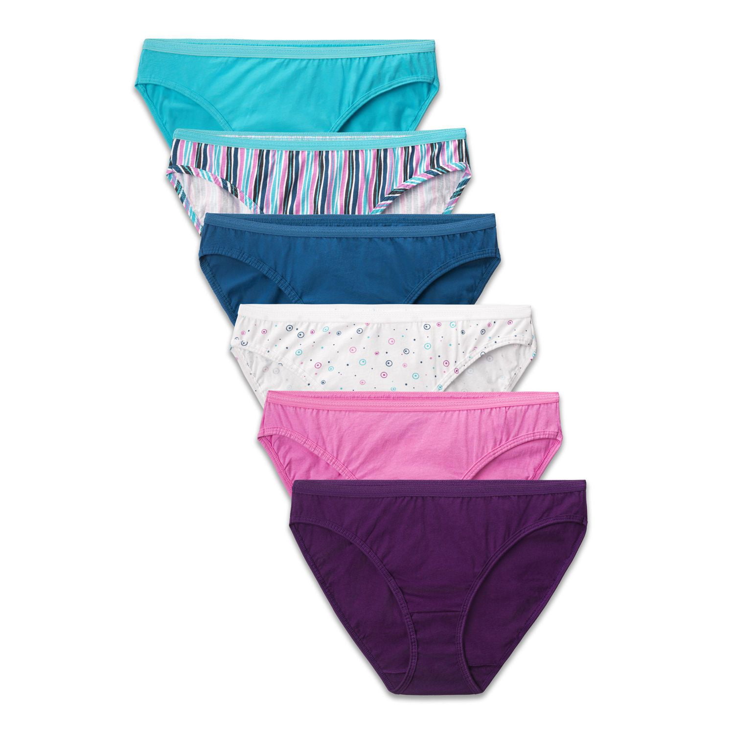 womens fruit of the loom bikini underwear