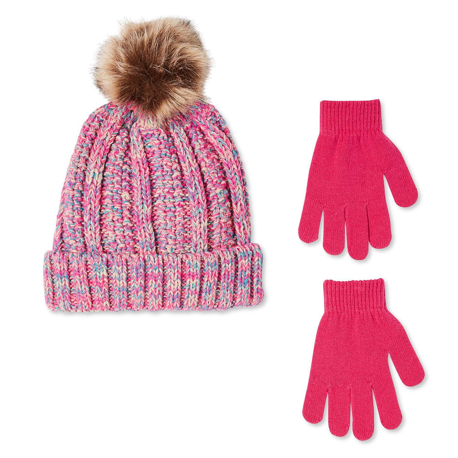 George Girls' Hat and Gloves 2-Piece Set