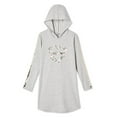 thumbnail image 1 of Robe à capuchon en molleton brossé George pour filles, 1 of 3