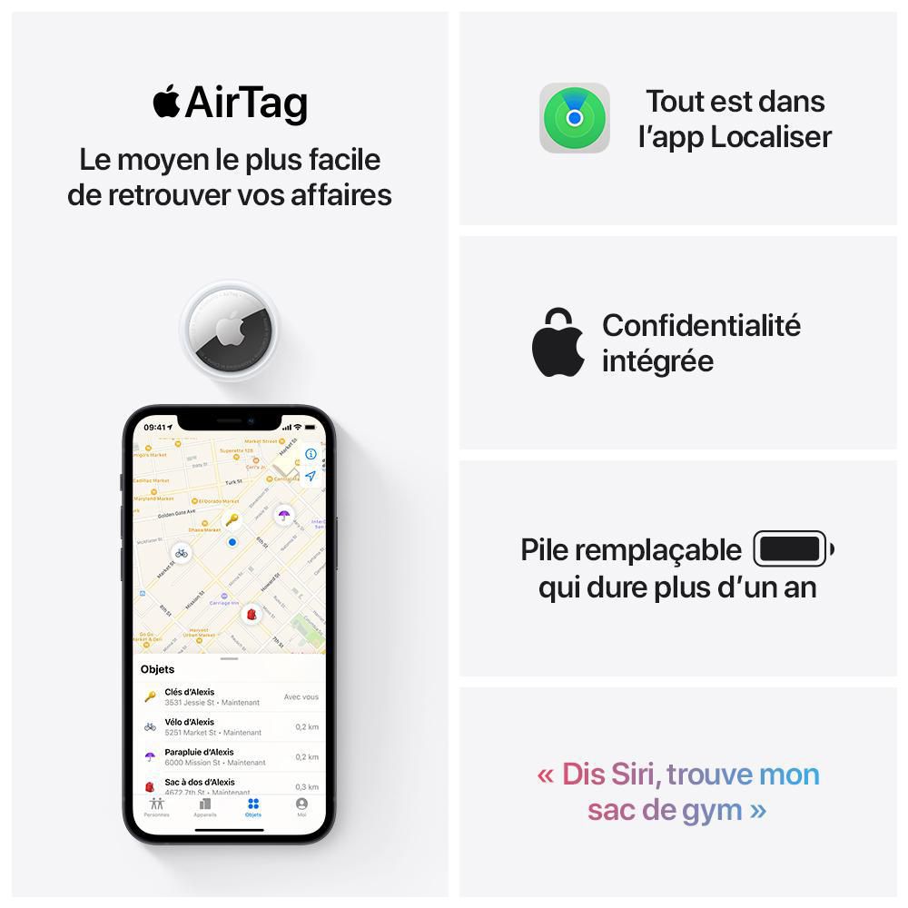 Apple AirTag (4-Pack), Lost is found with AirTag. - Walmart.ca