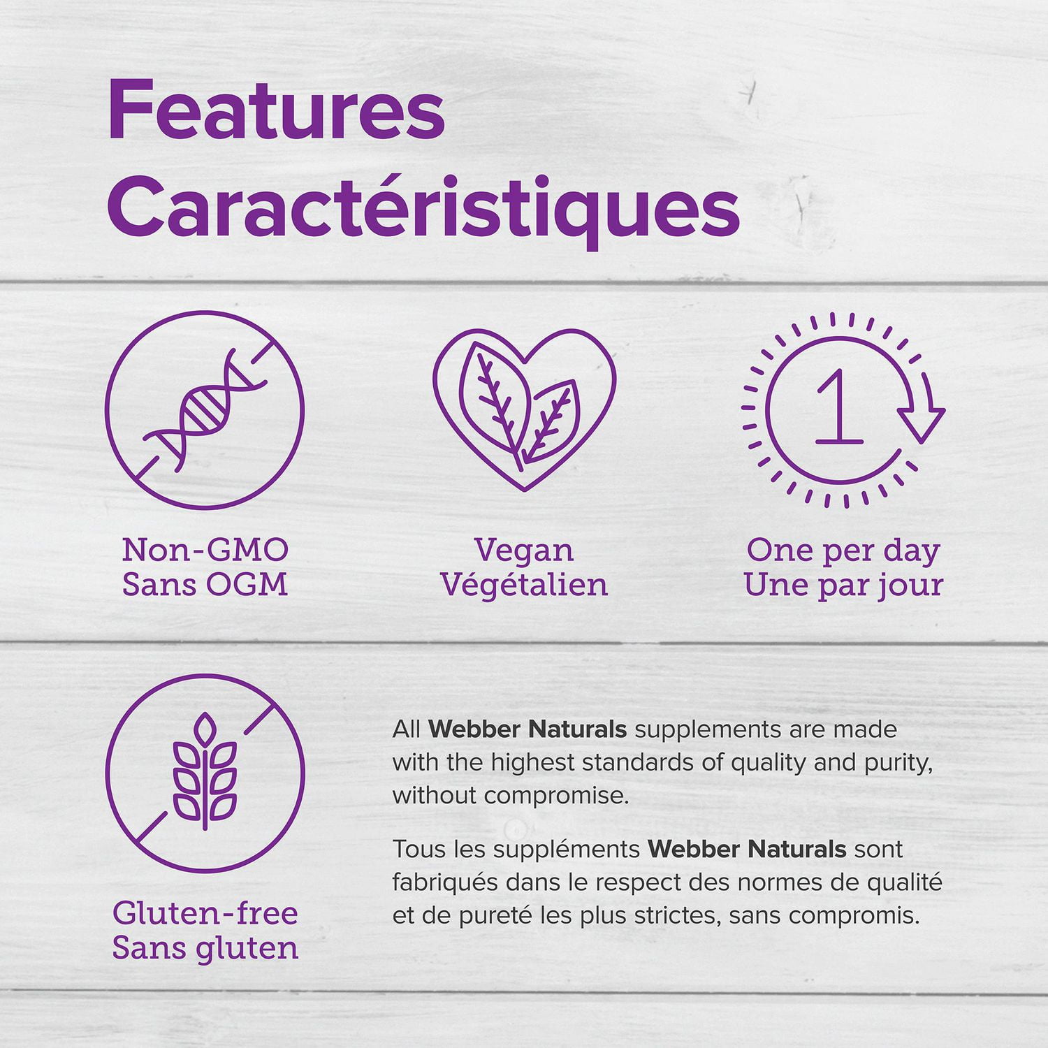 Webber Naturals® Probiotique quotidien pour femmes 25 milliards Soutient la santé de la microflore vaginale, 30 capsules végétariennes