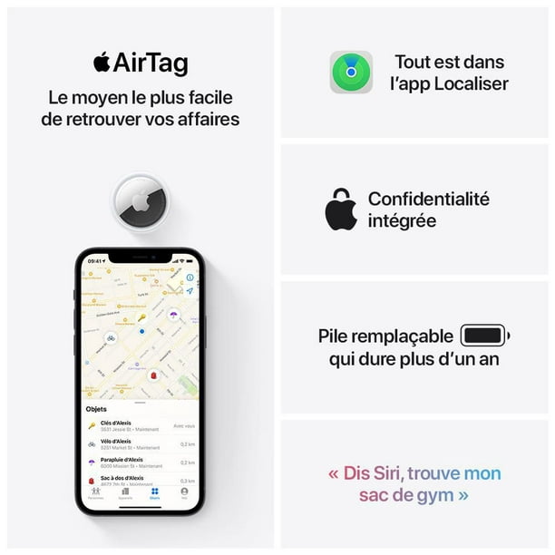 AirTag : n'achetez pas une pile avec un revêtement amer, dit Apple