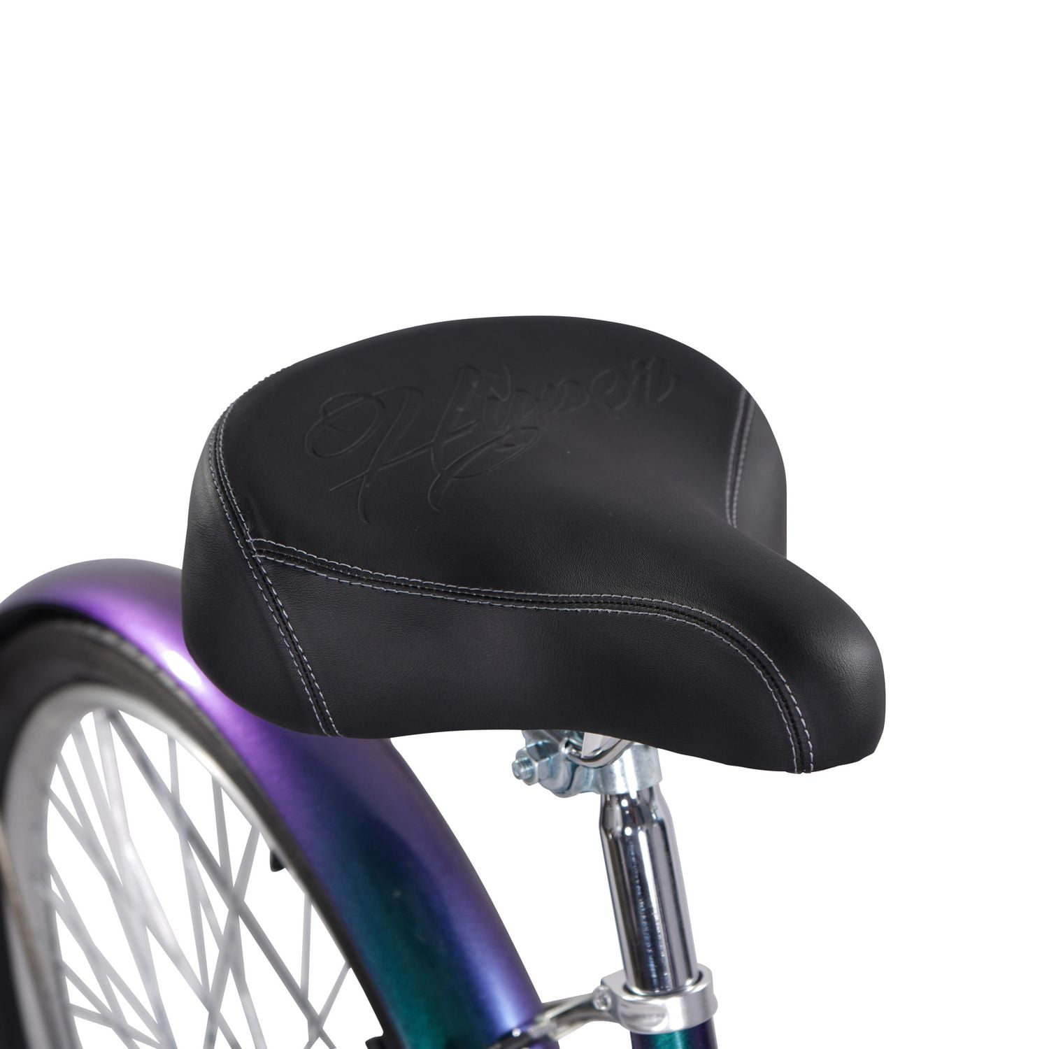 purple beach cruiser bike
