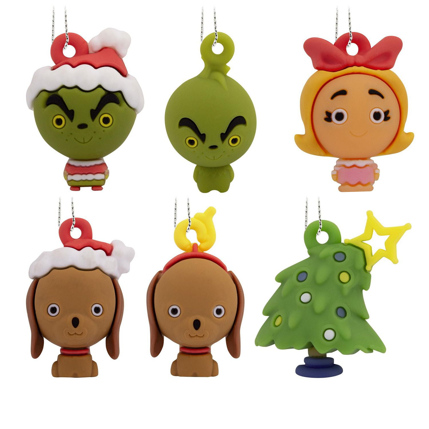 Hallmark Mini Christmas Ornaments (Dr. Seuss's How The Grinch Stole ...