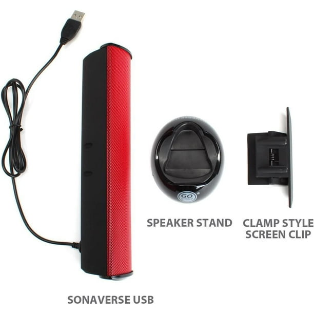 Enceintes stereo alimentee par USB