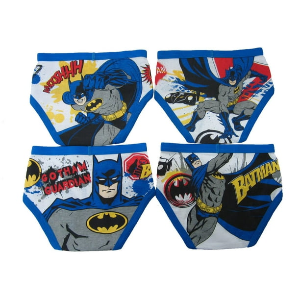 Warner Bros. Warner Brothers Batman Boys 4 Pack Underwear Assorted 6