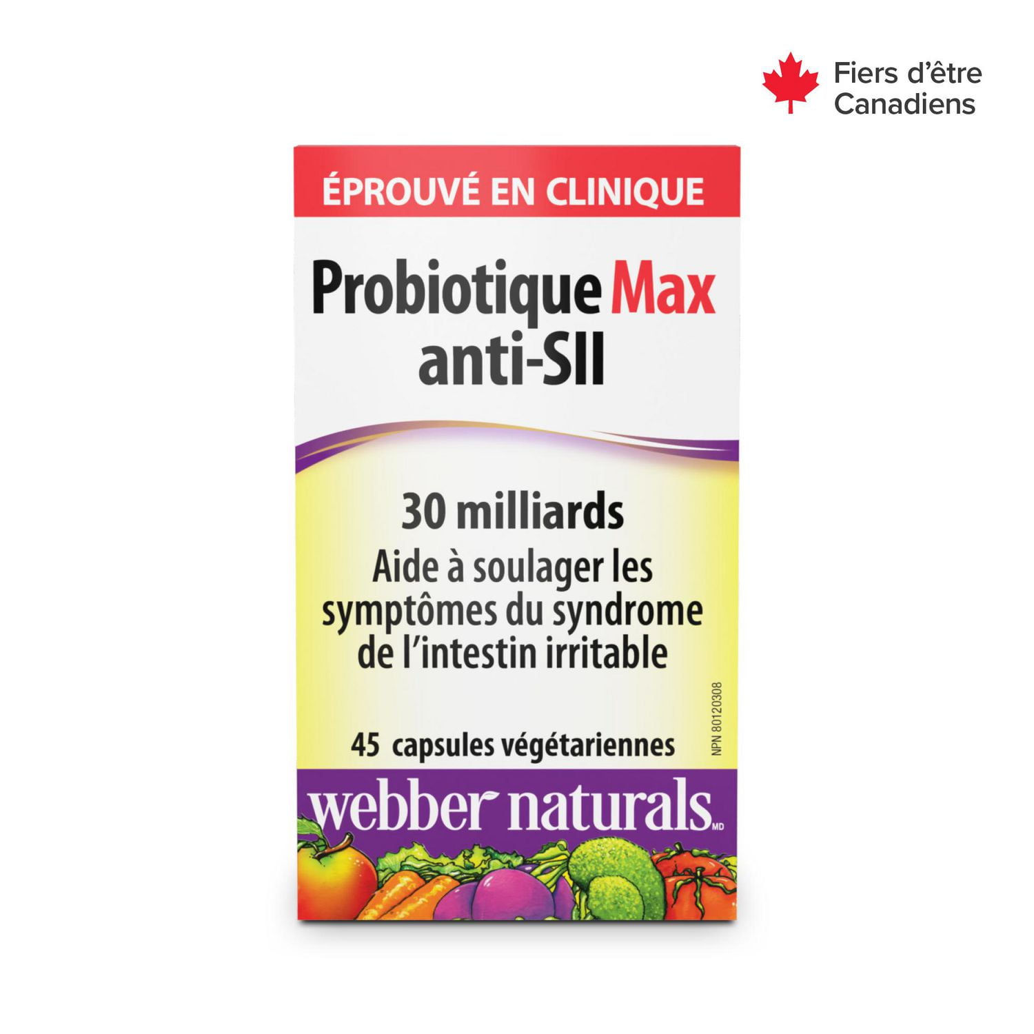 Webber Naturals® Probiotic Max IBS Support 30 Billion