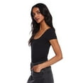 thumbnail image 2 of George Women's Scoop Neckline Bodysuit, 2 of 6