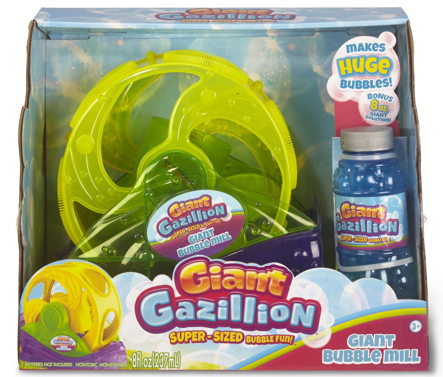 Gazillion Purple/Green Giant Bubble Mill | Walmart Canada